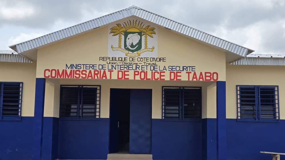Taabo: inauguration du nouveau commissariat de police