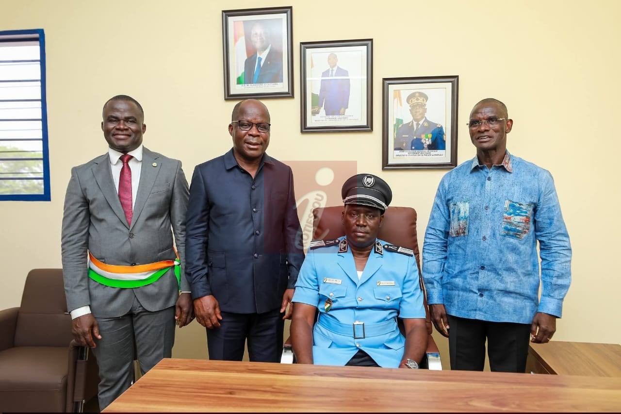 CÉRÉMONIE D’INAUGURATION DU COMMISSARIAT DE POLICE DE TAABO